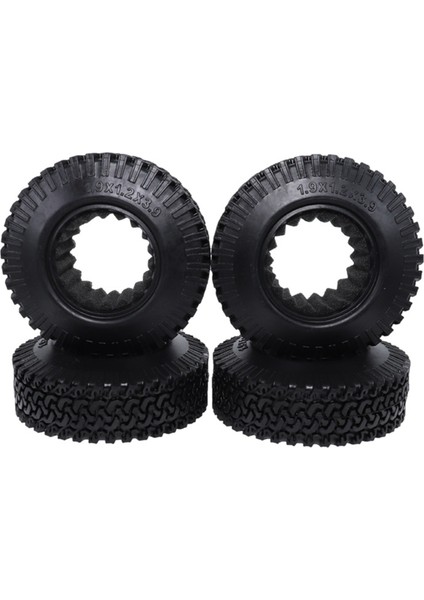 5 Pcs Rc Araba Parçası 4 Pcs 1 9 Inç Kauçuk Tekerlek Lastiği 98MM Lastik ve 1 Pcs 480A Fırça Esc Tek Motoru Soğutma Fanı ile (Yurt Dışından) modelleri