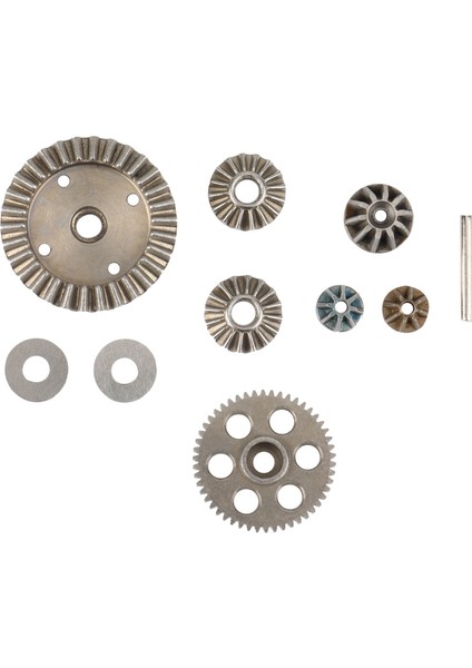 2 Hbx Için Set 16889 16889A 16890 16890A Rc Araç Parçaları Aksesuarları Metal Spur Dişli ve Metal Diferansiyel Sürüş Dişlileri (Yurt Dışından)