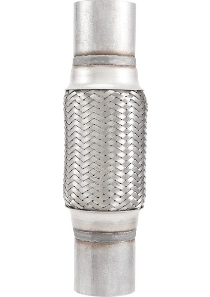 Esnek Boru Paslanmaz Çelik Çift Örgü 2 x 6 Inç ve 10 Inç Uzunluğunda (Yurt Dışından)