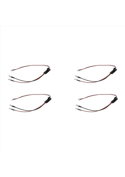 4pcs Hbx Haıboxıng Için LED Işık 901 901A 903 903A 1/12 Rc Araba Yükseltmeleri Parçalar Yedek Aksesuarlar (Yurt Dışından)