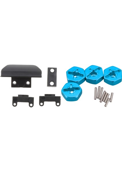 Alüminyum Alaşım 12MM Birleştirici Tekerlek Hub Hex Adaptör Wltoys Için Yükseltmeler 144001 1/14 ve 144001-1257 Çarpışma Önleme Tamponu (Yurt Dışından)