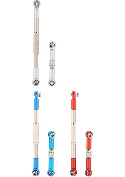 Wpl 1608T Için 20X Rc Direksiyon Çubuğu Cnc Işleme Alüminyum Alaşım Direksiyon Bağlantı Çubuğu Seti Kırmızı (Yurt Dışından) indirimleri