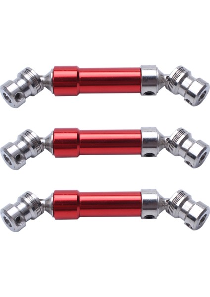 3pcs Arka Merkez Şaftı Cvd Şanzıman Mil 1 12 Wltoys 12428 Rc Araba Kısa Kurs Desert Buggy Off-Road (Yurt Dışından)