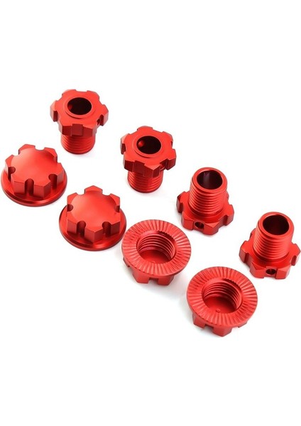 Traxxas 1/10 E-Revo 2 0 Maxx 1/8 Sledge Rc Araç Yükseltme Parçaları Kırmızı Için Metal 17MM Spline Tekerlek Hex Hub Adaptörü 8654 (Yurt Dışından) indirimleri