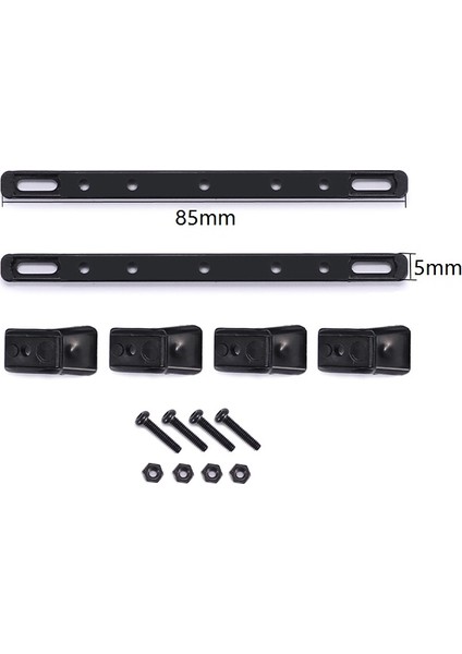 Bagaj Taşıyıcı Çatı Rafı Çatı Sabitleme Rayı 1/24 Rc Paletli Araba Eksenel SCX24 Wpl C14 C24 Xiaomi Jimny Yükseltme Parçaları (Yurt Dışından) fiyatları