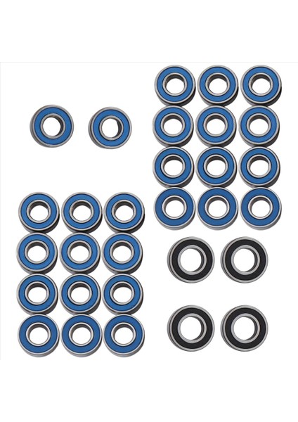 30PCS Tamiya Için Mühürlü Yatak Kiti 1/14 Kamyon Traktör Trailer Yarı Grand Knight King Hauler Yükseltme Parçaları (Yurt Dışından) fiyatları