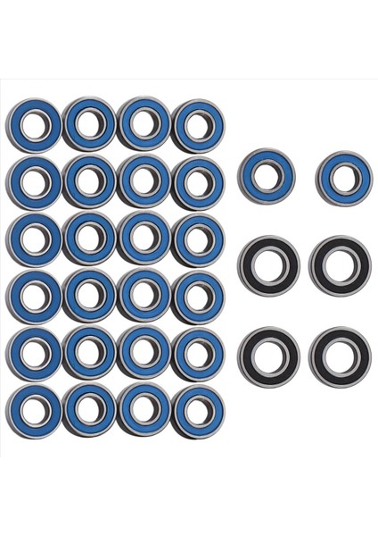 30PCS Tamiya Için Mühürlü Yatak Kiti 1/14 Kamyon Traktör Trailer Yarı Grand Knight King Hauler Yükseltme Parçaları (Yurt Dışından) modelleri