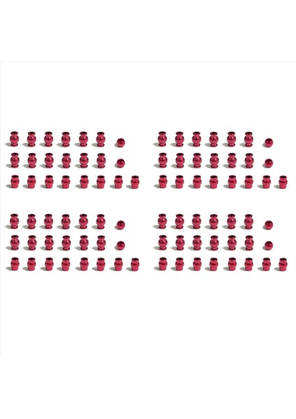 Arrma 1/10 Için 88PCS Alüminyum Alaşımlı Pivot Bilyalı Kafa Seti (Yurt Dışından)