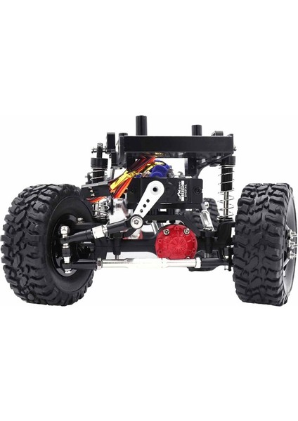 Metal Bağlantı Çubuk Montaj Taban ve Aks Up Wpl C14 C24 C34 C44 C54 1/16 Rc Araç Yükseltme Parçaları Kırmızı (Yurt Dışından) modelleri