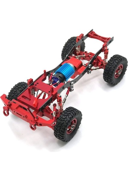 Metal Bağlantı Çubuk Montaj Taban ve Aks Up Wpl C14 C24 C34 C44 C54 1/16 Rc Araç Yükseltme Parçaları Kırmızı (Yurt Dışından) indirimleri