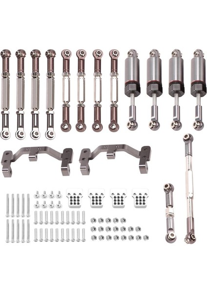 1 Set Metal Direksiyon Bağlantı Çubuk Çekme Çubuk Monte Koltuk Şok Emici Wpl C14 C14 C24 C24-1 1/16 Rc Araba Yükseltme Parçaları Titanyum (Yurt Dışından) fiyatları