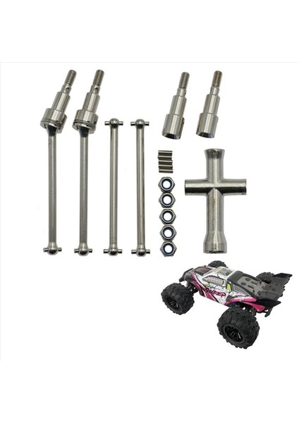 Scy 16101 16102 16103 16201 Için 2x Metal Ön ve Arka Şaft Cvd 1/16 Fırçasız Rc Araba Yükseltmeleri Parçaları (Yurt Dışından) indirimleri