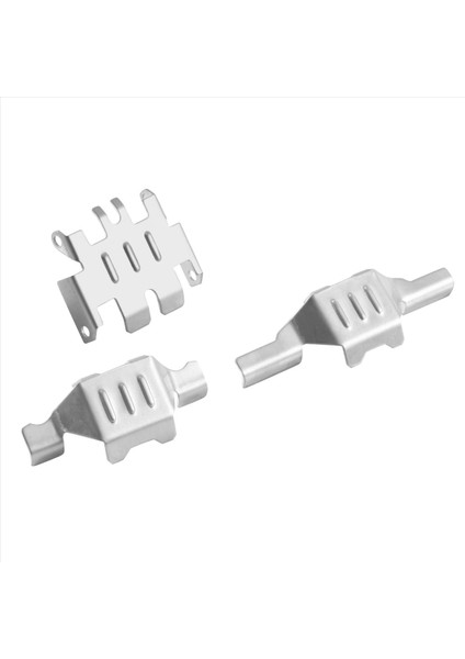 Paslanmaz Çelik Kızak Plakası Aks Koruyucu Şasi Zırhı 1/18 Rc Paletli Araba TRX4M Yükseltme Parçaları Aksesuarları (Yurt Dışından) fiyatları