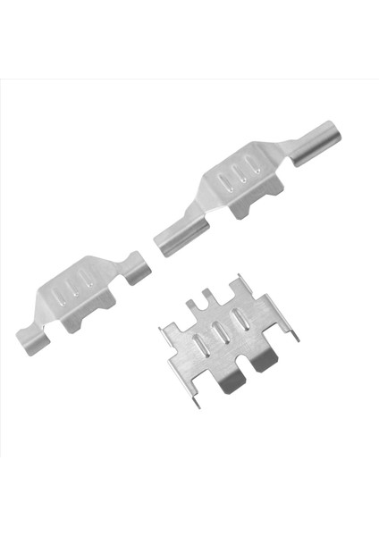 Paslanmaz Çelik Kızak Plakası Aks Koruyucu Şasi Zırhı 1/18 Rc Paletli Araba TRX4M Yükseltme Parçaları Aksesuarları (Yurt Dışından) indirimleri