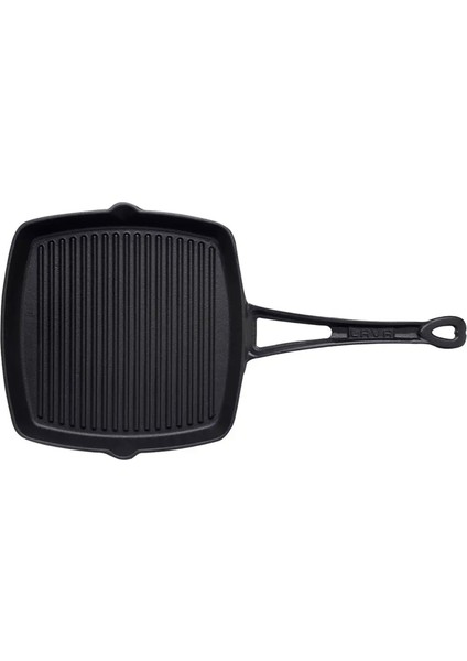 Kare Döküm Izgara Tava - Siyah - 26x26 cm