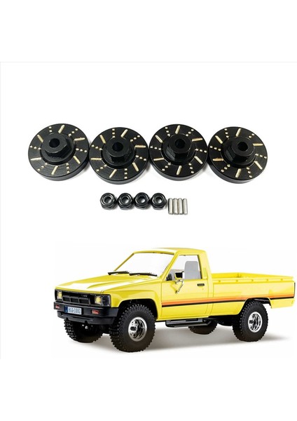 1/18 Ölçekli Fms Için 8x Eazyrc Rochobby Pirinç Tekerlek Alçak (Yurt Dışından) fiyatları