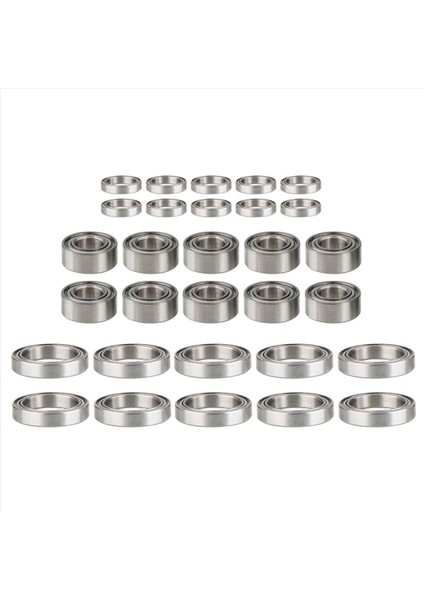 2x 30PCS Metal Çelik Bilyalı Rulman Zd Yarışları Için Set Dbx-10 DBX10 10421-S 9102 1/10 Rc Araba Yedek Parça Aksesuarları (Yurt Dışından) fiyatları