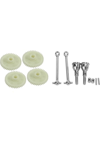 2 Set Rc Araç Parçası 1 Set Ana Dişlisi 38T ve 1 Set Metal Ön Cvd Mili (Yurt Dışından)