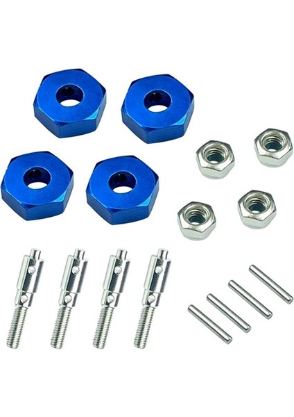 LD-P06 5mm Ila 12MM Metal Birleştirici Tekerlek Hub Hub Hex Adaptörü Ldrc Için LD-P06 Ld P06 Unımog 1/12 Rc Kamyon Araç Kararları Parçalar (Yurt Dışından) indirimleri