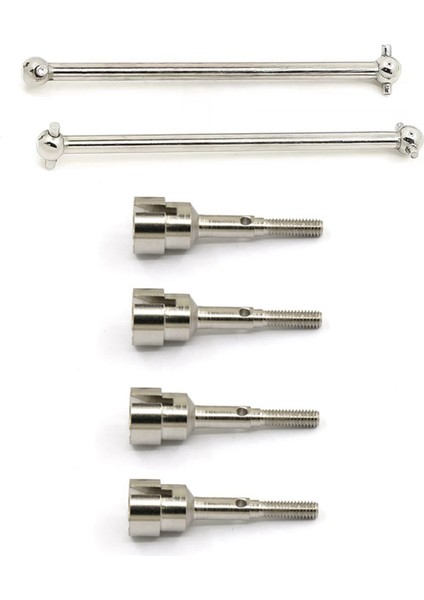 2pcs Metal Köpek Kemik Mili 4 Pcs Metal Mil Kupa Tekerlek Aks (Yurt Dışından)