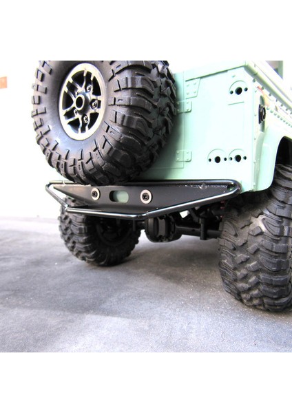 Mn Mn D90 D99 D99S Için Metal Arka Tampon MN90 MN99S 1/12 Rc Araba Yükseltme Yedek Parçaları Kırmızı (Yurt Dışından) modelleri