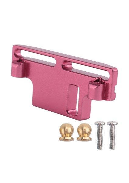 Wpl D12 Için 1/10 Rc Kamyon Araba Yükseltme Parçaları Metal Direksiyon Grubu Direksiyon Bloğu Yedek Aksesuarlar Kırmızı (Yurt Dışından)