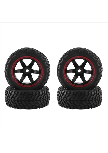 4pcs Wltoys Için 75MM Tekerlek Lastiği 144001 144010 124007 124019 Tamiya TT02B Hsp 1/10 1/12 1/14 Rc Ralli Araba Off Road Buggy (Yurt Dışından)