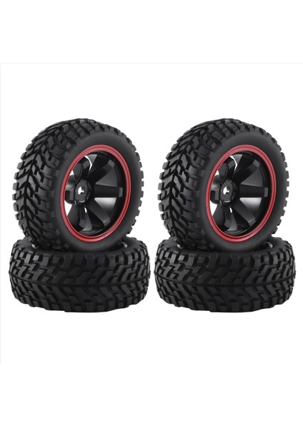 4pcs Wltoys Için 75MM Tekerlek Lastiği 144001 144010 124007 124019 Tamiya TT02B Hsp 1/10 1/12 1/14 Rc Ralli Araba Off Road Buggy (Yurt Dışından) fiyatları