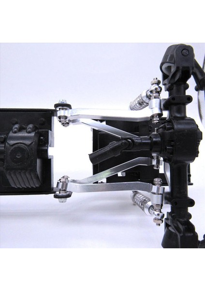 3x Metal Şasi Çekme Çubukları Mn D90 D91 D96 D99 D99S MN90 MN99S 1/12 Rc Araba Yükseltme Parçaları Gümüş (Yurt Dışından) indirimleri