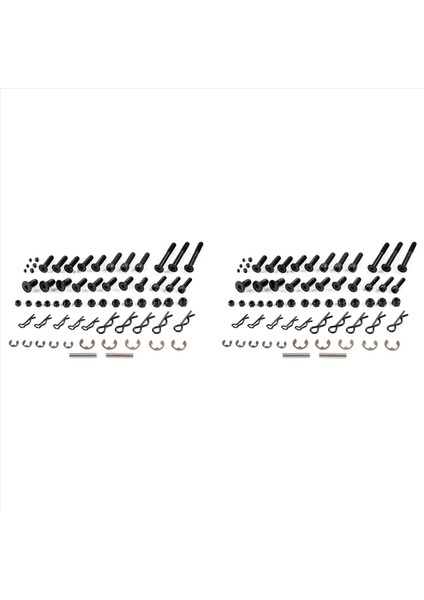 2x Vidalı Onarım Seti Onarım Kitleri 1/5 Hpı Baja 5b Parçalar Rovan Km Rc CAR-690111 (Yurt Dışından)