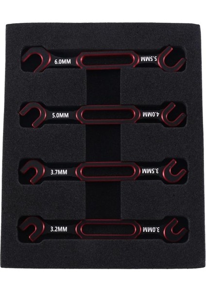 4pcs Whench 3-3 2 3 5-3 7 4-5 5 5-6mm Çift Uçlu Evrensel Spanner Rc Otomobil Traxxas Eksenel SCX10 1 (Yurt Dışından) fırsatları