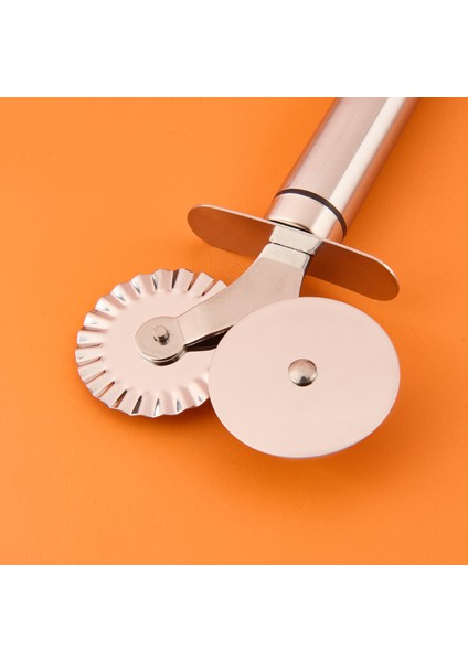 Metal Saplı Çiftli Hamur Dilimleyici - Gri fırsatları