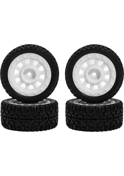 2 Set Rc Araba Parçası 1 Set Rc Araç Tekerlek Lastik Lastikleri ve 1 Set Arka Üst Alt Kol (Yurt Dışından) indirimleri