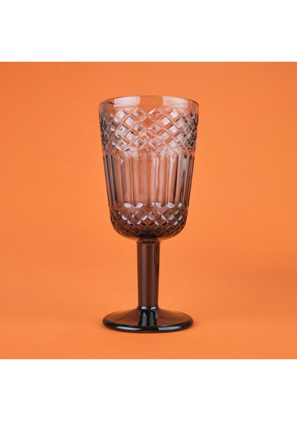 Vega 4'lü Ayaklı Bardak - Füme - 280 ml fırsatları