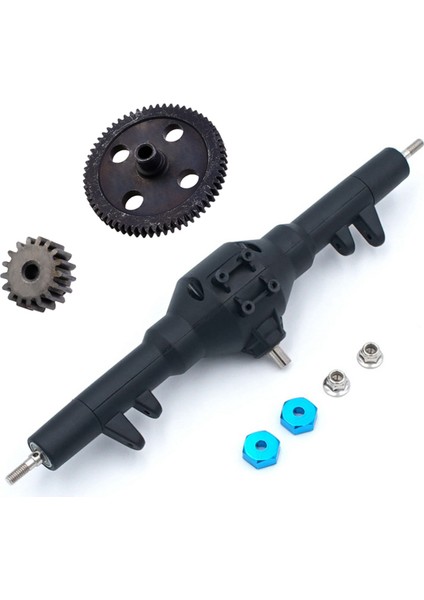 1 Set Metal Diferansiyel Dişli Ön Arka Dalga Kutusu Hidrolik Şanzıman Kutusu ve 1 Pcs Spur Diff Ana Dişli 62T Dişli (Yurt Dışından)