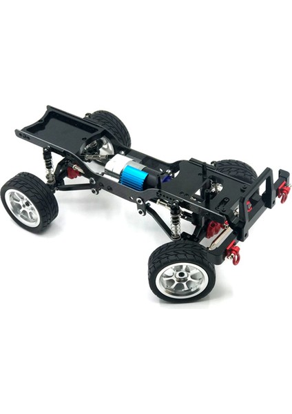 2 Mn D90 Mn-90 MN99S Için Set Wpl C14 C24 C34 Rc Araç Metal Şok Emici Damper Parçaları Aksesuarlar Gümüş ve Kırmızı (Yurt Dışından) modelleri