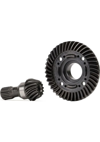 Traxxas 1/5 X-Maxx Için Sertleştirilmiş Çelik Arka Diferansiyel Halka Dişli Dip Pinyon Dişlisi 1/6 Xrt Yükseltme Parçaları (Yurt Dışından)