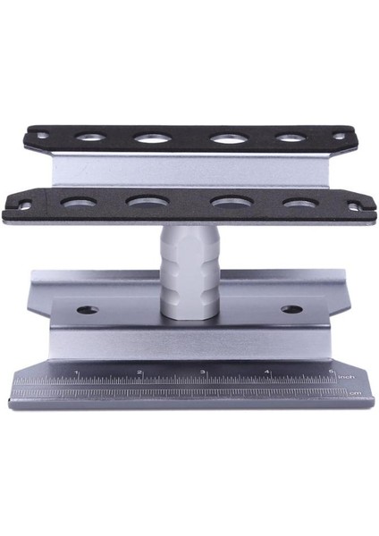 Metal Rc Araba Iş Istasyonu Iş Standı Onarım 360 Derece 1/8 1/10 1/12 1/16 Ölçekli Modeller Gri (Yurt Dışından)