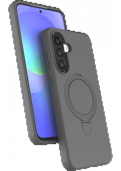 Samsung Galaxy A26 Regal Magsafe Standlı Kapak - Titan Gri