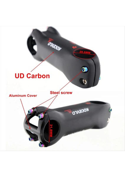 Kocevlo Karbon Fiber Bisiklet Gidonu Yol Dağ Bisikleti Hafif Bisiklet Gideri (Yurt Dışından) fırsatları