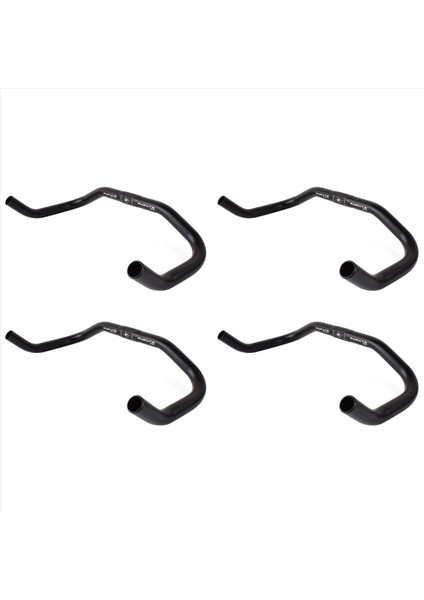 4x Fmfxtr Bike Bullhorn Gidon Alüminyum Alaşımı 25 4mm 390MM Bisiklet Gideri Sabit Dişli Bisikleti Yol Bisikleti (Yurt Dışından)