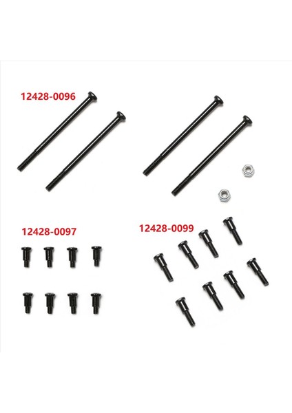 4x 12428 Vida Rc Araç Parçaları Wltoys Için Tan Kaptışı Vidaları 12428 M2 5 12428-0096 Vida C (Yurt Dışından) modelleri