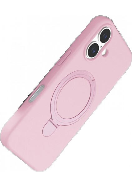 Apple iPhone 17 Regal Magsafe Standlı Kapak - Açık Pembe fırsatları