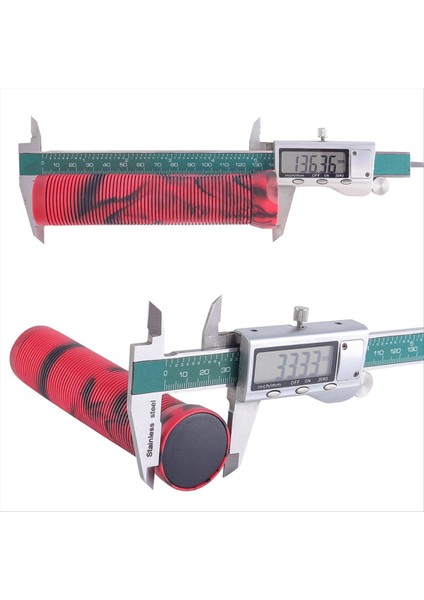 1 Çift Bisiklet Gidon Tutamakları Kapak Kaymaz Kauçuk Gidon Kapağı 22 2mm Gidon Scooter Kruvazör Yolu Kentsel F (Yurt Dışından)