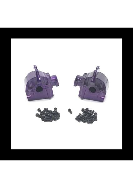 Wltoys Için Metal Diferansiyel Şanzıman Muhafaza Kapağı 144001 124019 124018 Rc Araba Yükseltme Parçaları Aksesuarları 4 Pc (Yurt Dışından) fırsatları