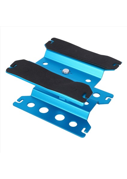 Metal Rc Araba Iş Istasyonu Iş Standı Onarım 360 Derece 1/8 1/10 1/12 1/16 Ölçekli Modeller Mavi (Yurt Dışından) indirimleri