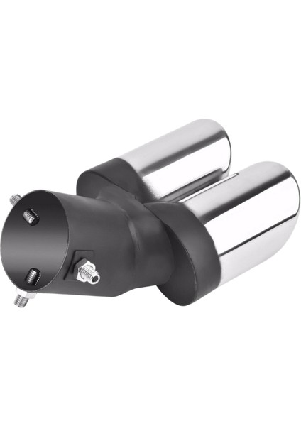 Araba Evrensel 63 mm Paslanmaz Çelik Çift Çıkışlı Egzoz Borusu (Yurt Dışından) fırsatları