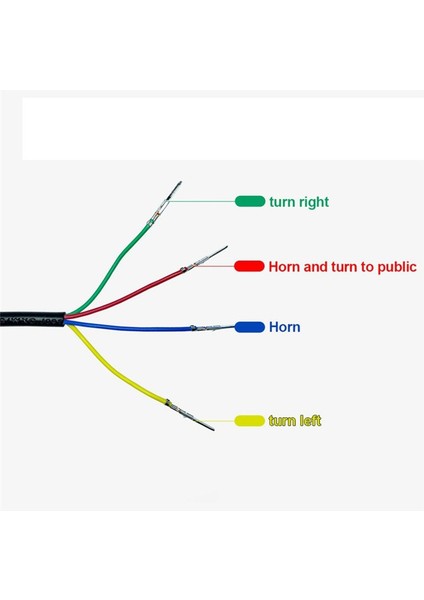 Ebike 2 1 Korna Dönüş Sinyal Anahtarı Düğmesi Elektrikli Bisiklet Motosiklet E-Bisiklet Elektrikli Scooter Parçalar Aksesuarlar (Yurt Dışından) modelleri