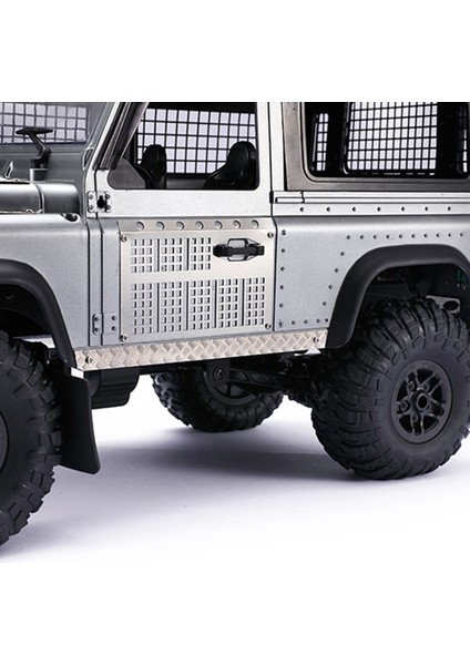Mn D90 D99S Için MN99S 1/12 Rc Araba Yükseltme Parçaları Arka ve Yan Metal Kayma Plakası Antiskid Kartı Kazanma Önleme (Yurt Dışından) modelleri