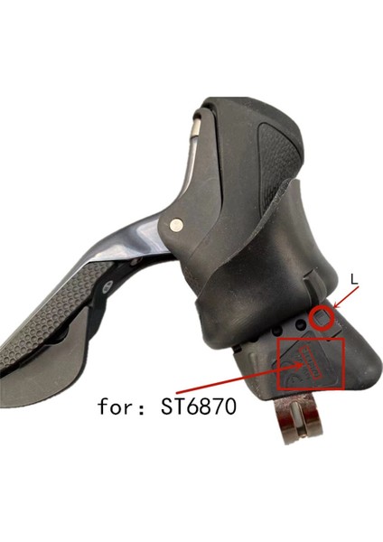 Yol Bisiklet Fren Dişli Vites Değiştirme Shimano Ultegra Di2 ST-6870 Bisiklet Fren Kulpları Değiştirme Kapakları (Yurt Dışından) indirimleri